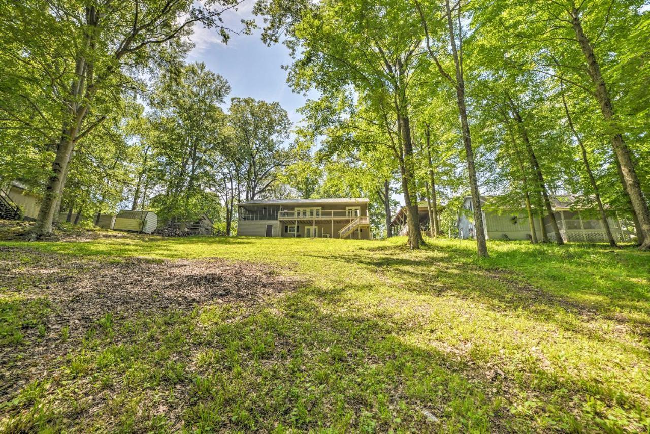 Lake Barkley Waterfront Home With Deck And Boat Dock! Cadiz Exterior photo