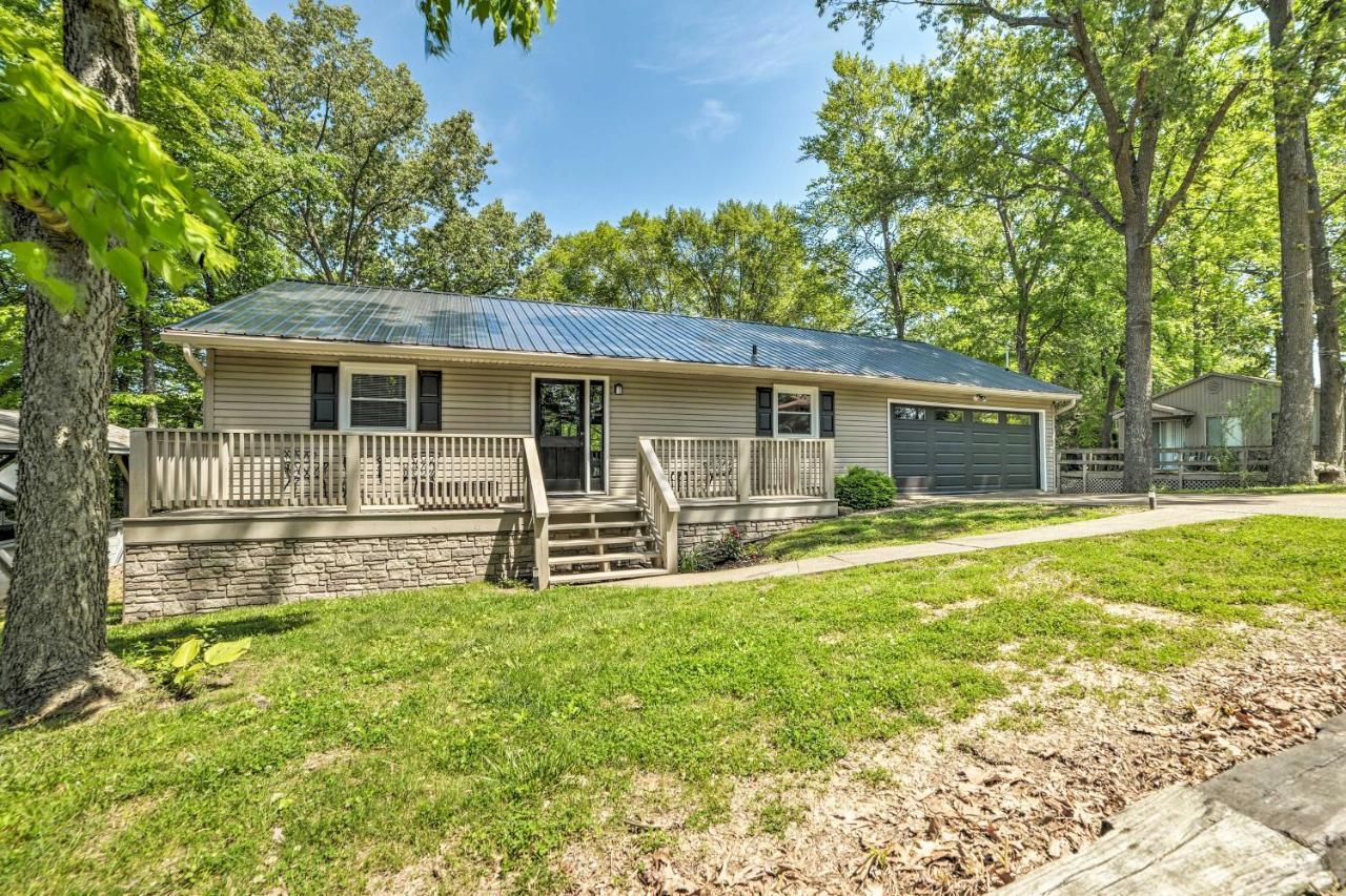 Lake Barkley Waterfront Home With Deck And Boat Dock! Cadiz Exterior photo